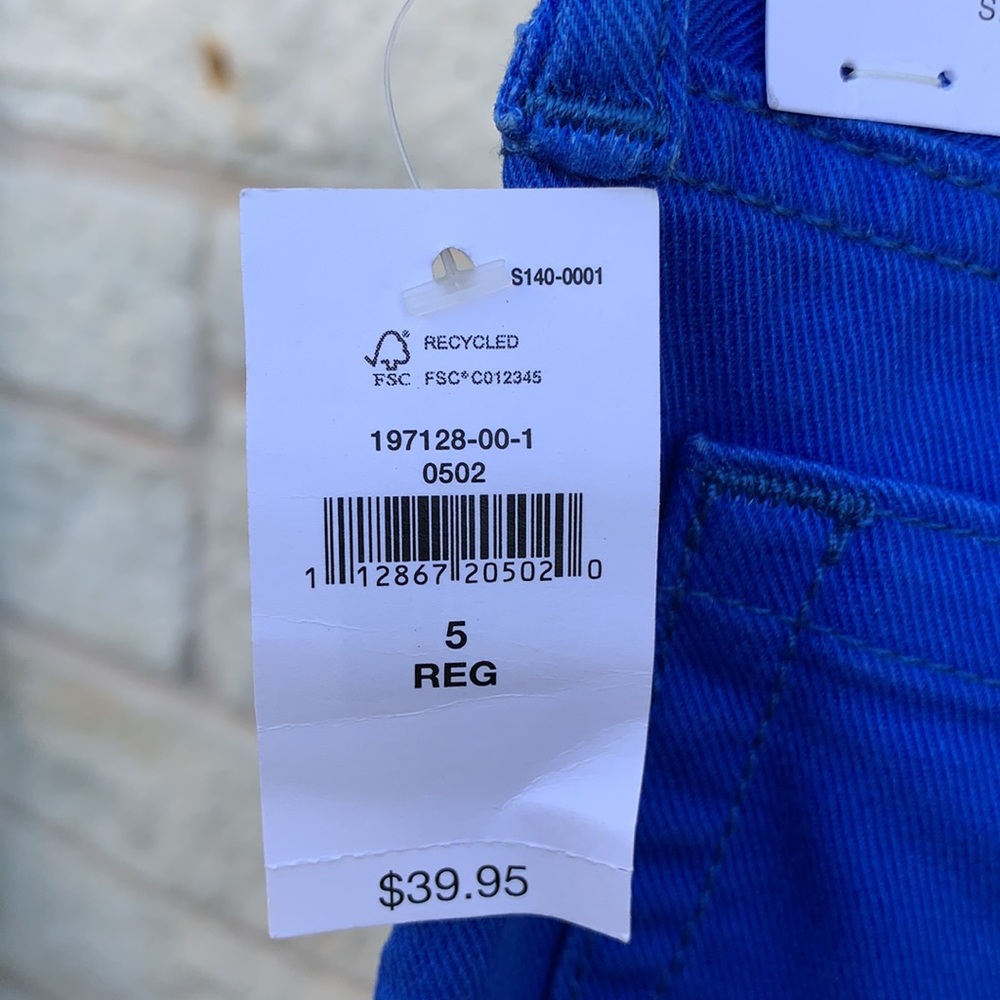 Gap Slim Fashion Denim Slim Size 5 Regular-NWT - Picture 3 of 3